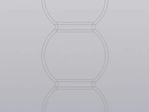 3 bulbs vase 3D Print Model