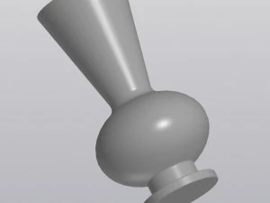 Figured vase 3D Print Model