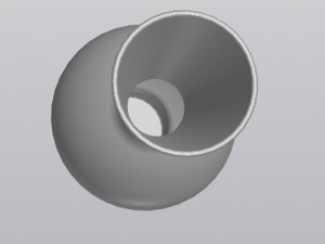 Figured vase Model Cetak 3D