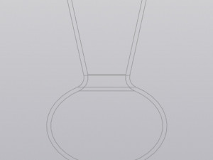 Figured vase Model Cetak 3D