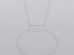 Figured vase 3D Print Model