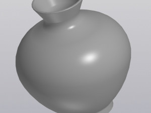 Potbellied vase Model do druku 3D