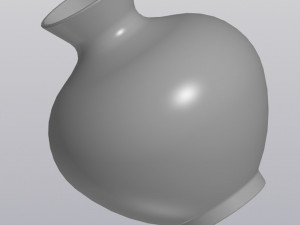 Potbellied vase Model do druku 3D