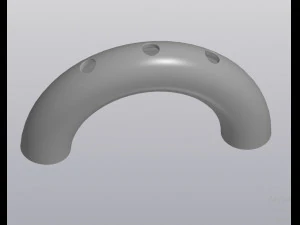Arch vase 3D Print Model