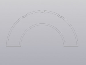Arch vase 3D Принт Модель