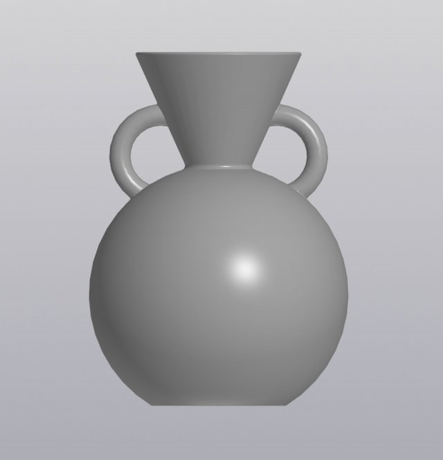 Geometric forms vase Modello di stampa 3D .c4d .max .obj .3ds .fbx .stl .blend 
