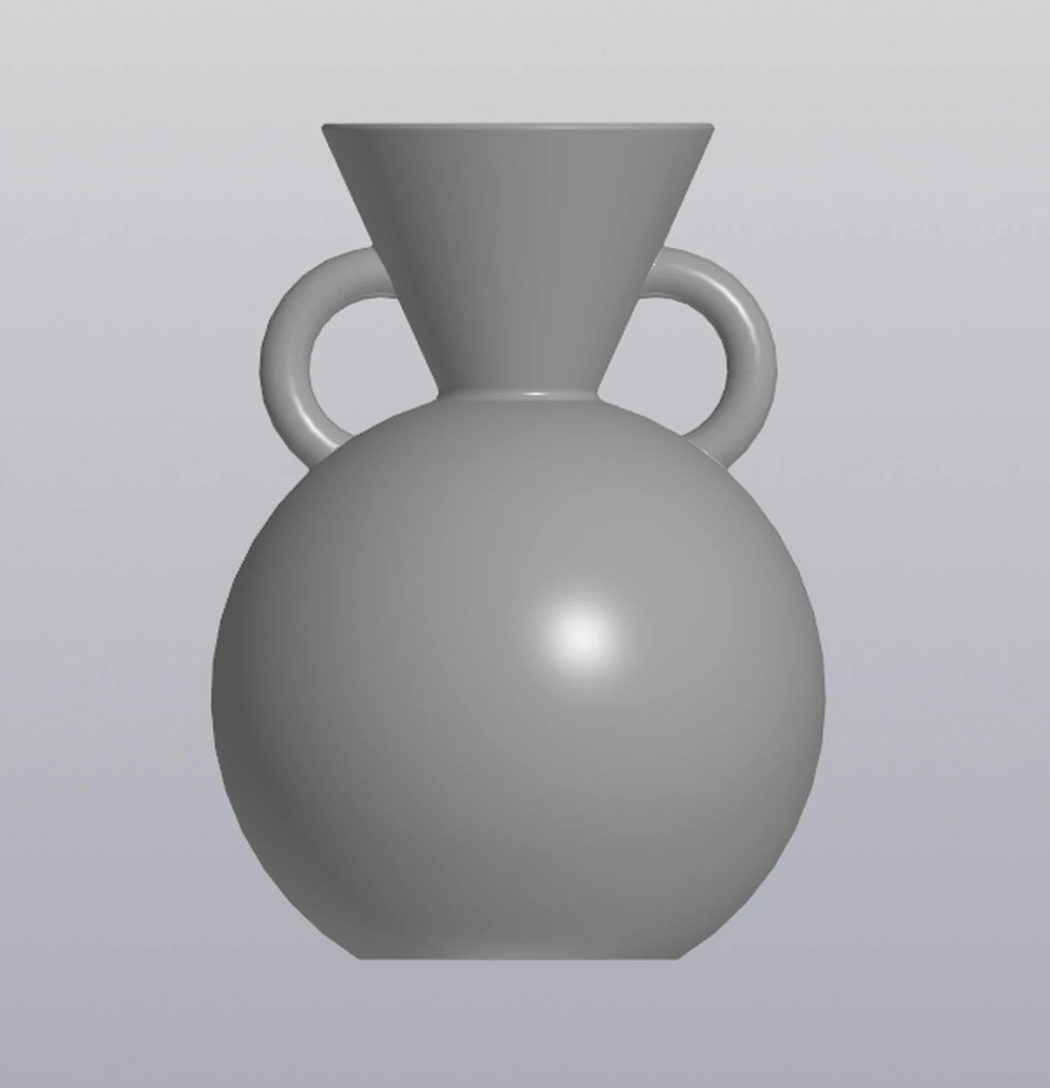 Geometric forms vase 3D Print Model .c4d .max .obj .3ds .fbx .stl .blend 