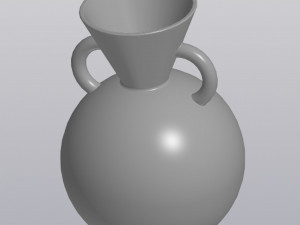 Geometric forms vase Modello di stampa 3D