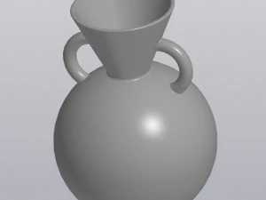 Geometric forms vase 3D Print Model