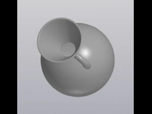 Geometric forms vase 3D Print Model