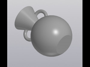 Geometric forms vase Modello di stampa 3D