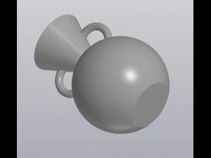 Geometric forms vase 3D Print Model
