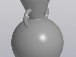 Geometric forms vase Modello di stampa 3D