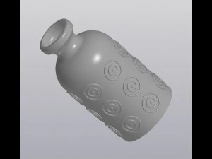 Patterned vase 3D Print Model