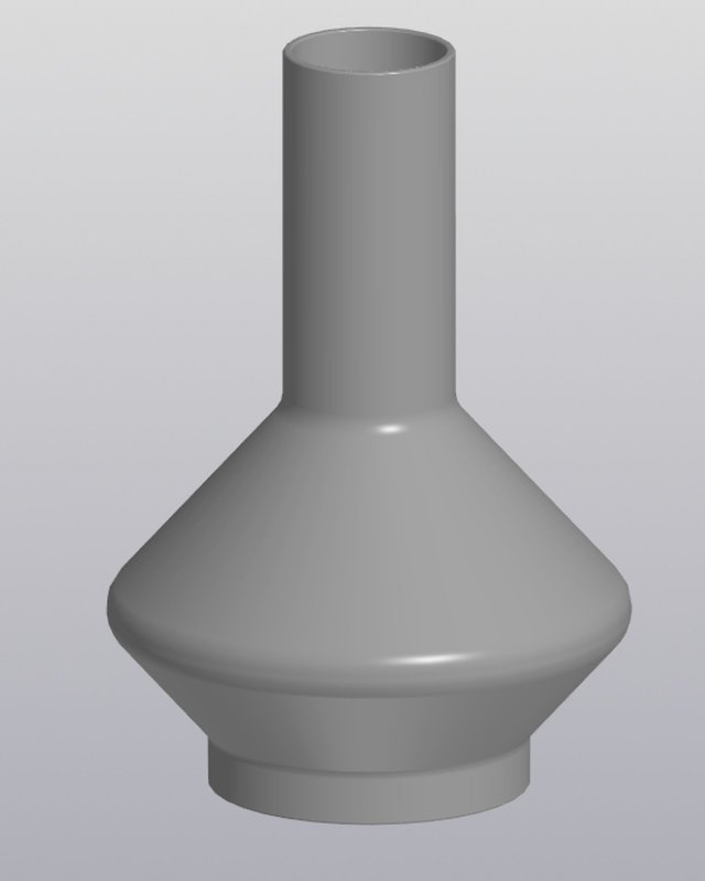 Vase Flask 3Dプリントモデル .c4d .max .obj .3ds .fbx .stl .blend 