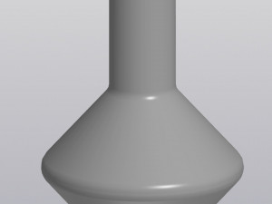 Vase Flask Modelo de Impressão 3D