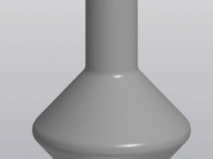 Frasco de florero Modelo de impresión 3D