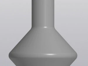 Frasco de florero Modelo de impresión 3D