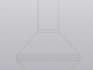 Frasco de florero Modelo de impresión 3D