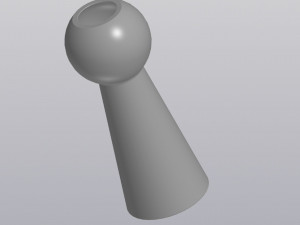 Vase Ball and cone 3Dプリントモデル