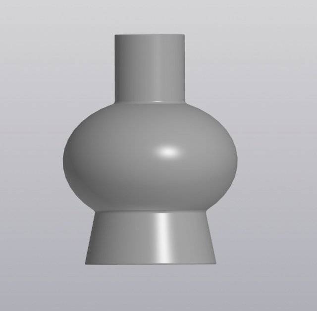 Vase Bulb 3D 打印模型 .c4d .max .obj .3ds .fbx .stl .blend 
