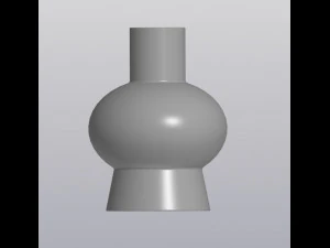 花瓶灯泡 3D 打印模型