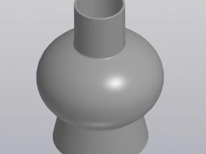 Vase Bulb 3D Print Model