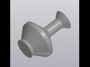 Vase Bottle Model Cetak 3D