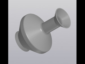 Vase Bottle Model Cetak 3D
