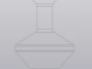 Vase Bottle 3D Print Model