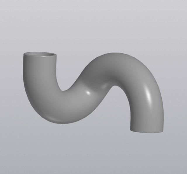 Vase Tube 3D Baskı Modeli .c4d .max .obj .3ds .fbx .stl .blend 