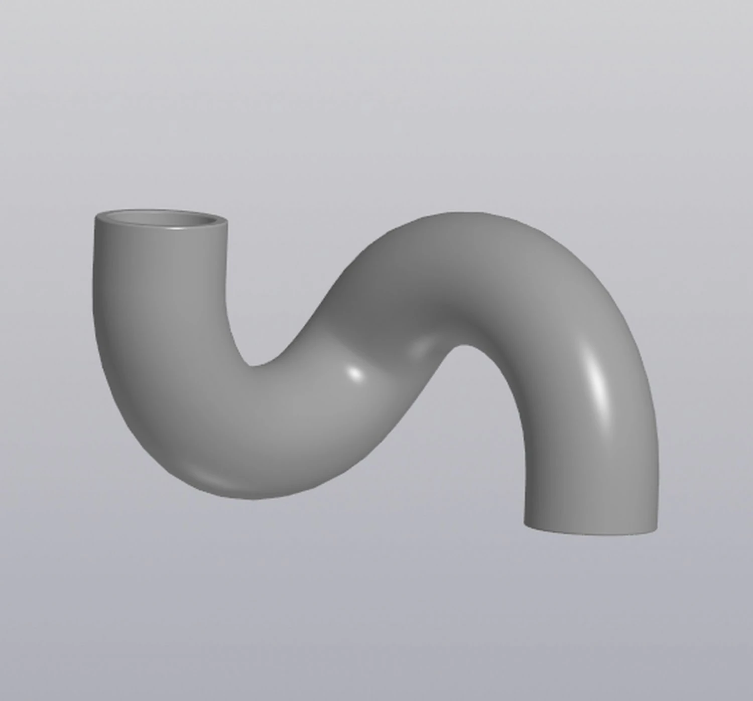 Vase Tube 3D Print Model .c4d .max .obj .3ds .fbx .stl .blend 