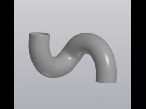 Vase Tube Model Cetak 3D