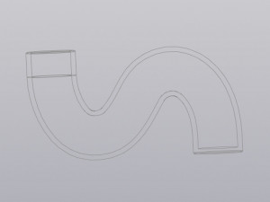 Vase Tube 3D Baskı Modeli