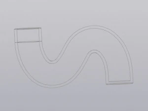 Vase Tube 3D Print Model
