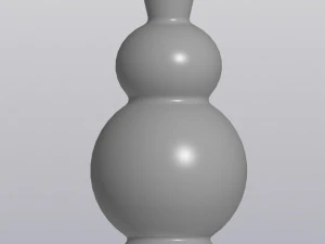 꽃병 아가씨 3D 프린트 모델