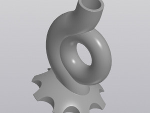 Vase Snail 3D Print Model