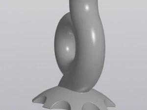 Vase Snail 3D Print Model