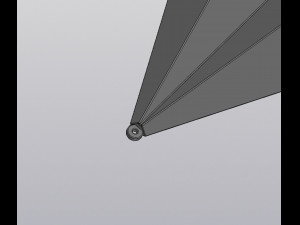 Hanging decor Paper airplane 3D Print Model