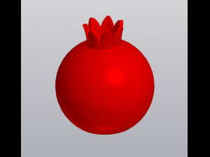 Vase Pomegranate Modelo de impresión 3D