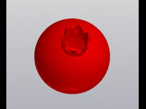 Vase Pomegranate 3D Print Model