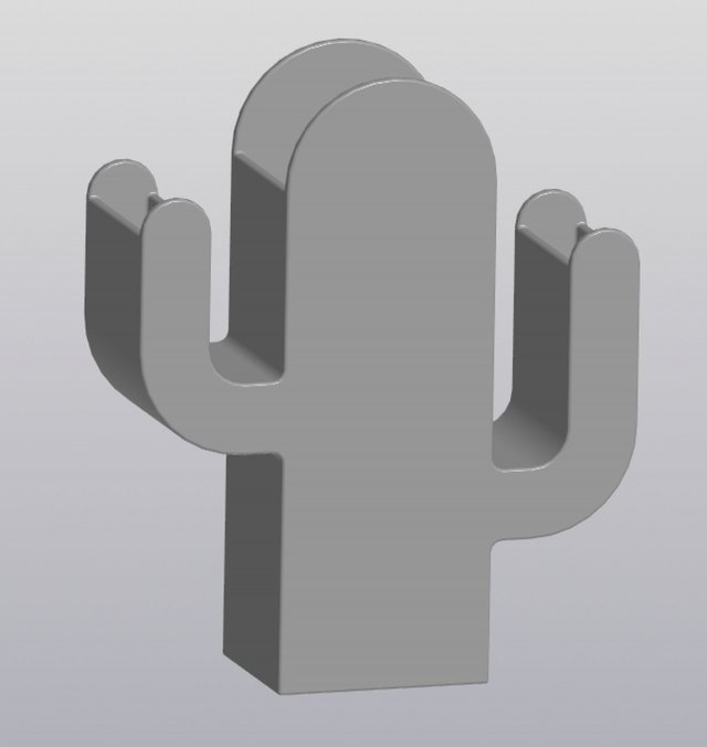 Pencil holder Vase Cactus Modelo de impresión 3D .c4d .max .obj .3ds .fbx .stl .blend 