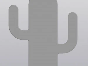 Pencil holder Vase Cactus 3D Print Model