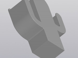 Pencil holder Vase Cactus Modelo de impresión 3D