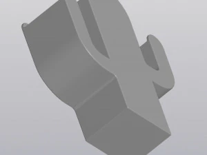 Pencil holder Vase Cactus 3D Print Model