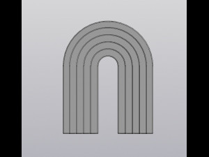 Rainbow penholder Modello di stampa 3D
