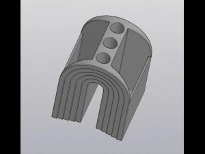 Portal&aacute;pices arco&iacute;ris Modelo de impresión 3D