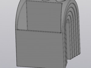 Rainbow penholder Modello di stampa 3D