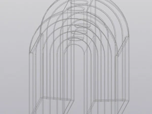 Portal&aacute;pices arco&iacute;ris Modelo de impresión 3D