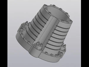 Flowerpot Techno 3D Print Model